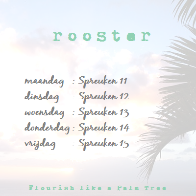 rooster - Spreuken 11 - 15